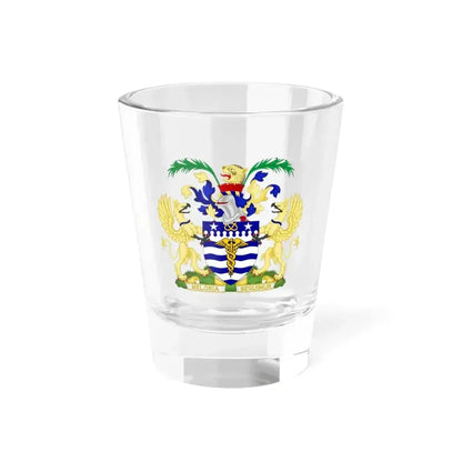 Coat of Arms Brisbane Australia - Shot Glass 1.5oz 1.5oz - Go Mug Yourself