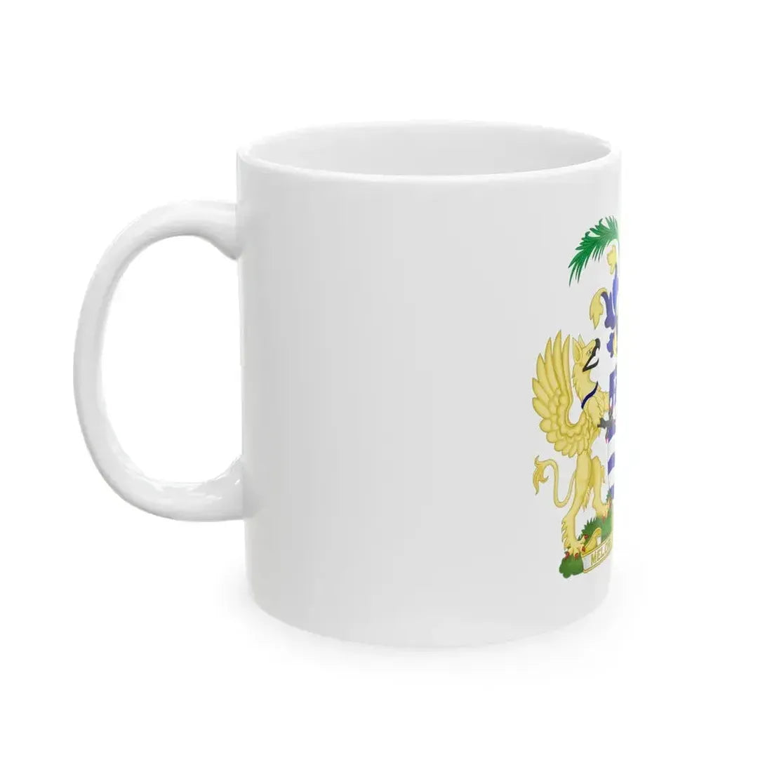Coat of Arms Brisbane Australia - White Coffee Mug - Go Mug Yourself