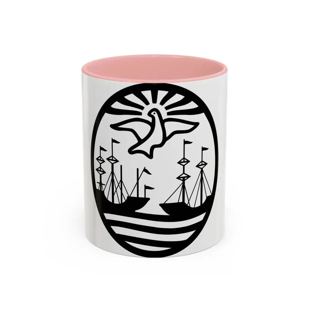 Coat of Arms Buenos Aires Argentina - Accent Coffee Mug 11oz Pink - Go Mug Yourself