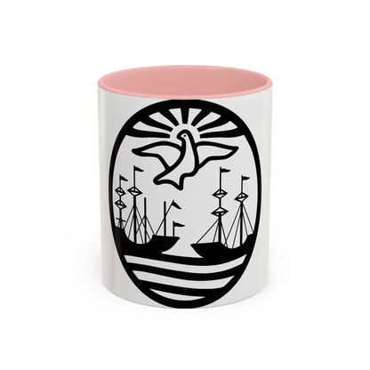 Coat of Arms Buenos Aires Argentina - Accent Coffee Mug 11oz Pink - Go Mug Yourself