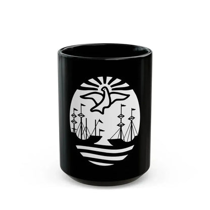 Coat of Arms Buenos Aires Argentina - Black Coffee Mug 15oz - Go Mug Yourself