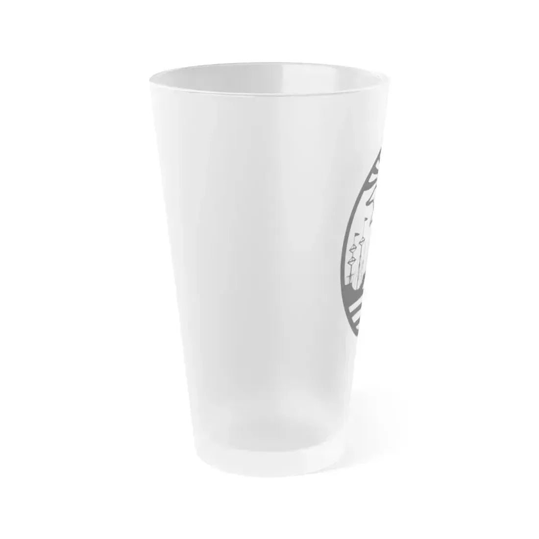 Coat of Arms Buenos Aires Argentina - Frosted Pint Glass 16oz - Go Mug Yourself