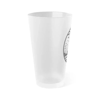 Coat of Arms Buenos Aires Argentina - Frosted Pint Glass 16oz - Go Mug Yourself