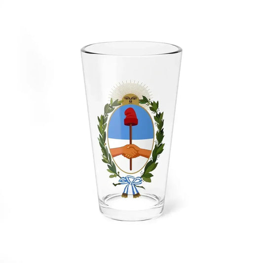 Coat of Arms Buenos Aires Province Argentina - Pint Glass 16oz 16oz - Go Mug Yourself