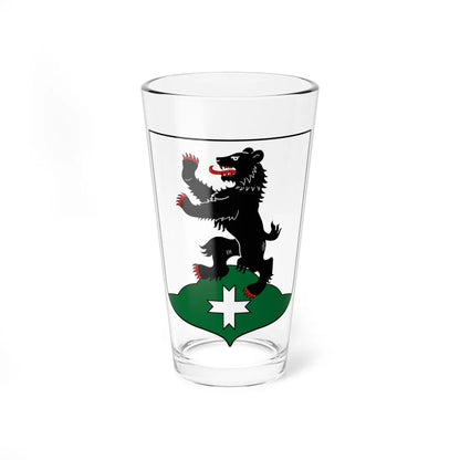 Coat of arms Bugry Leningrad oblast (Russia) (Coat of Arms) Pint Glass 16oz 16oz - Go Mug Yourself