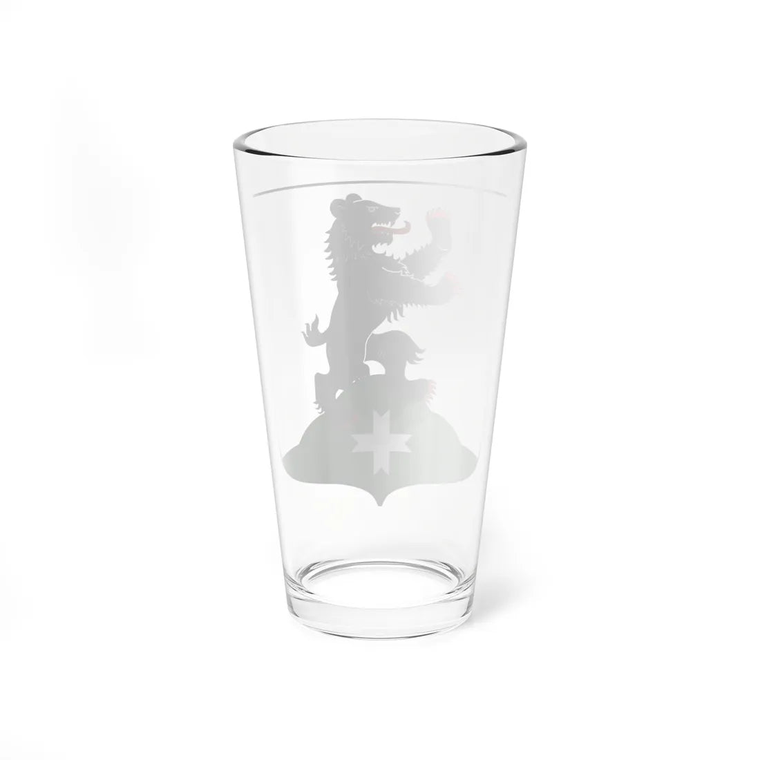 Coat of arms Bugry Leningrad oblast (Russia) (Coat of Arms) Pint Glass 16oz - Go Mug Yourself