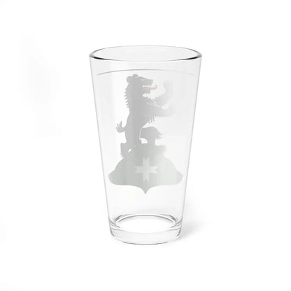 Coat of arms Bugry Leningrad oblast (Russia) (Coat of Arms) Pint Glass 16oz - Go Mug Yourself