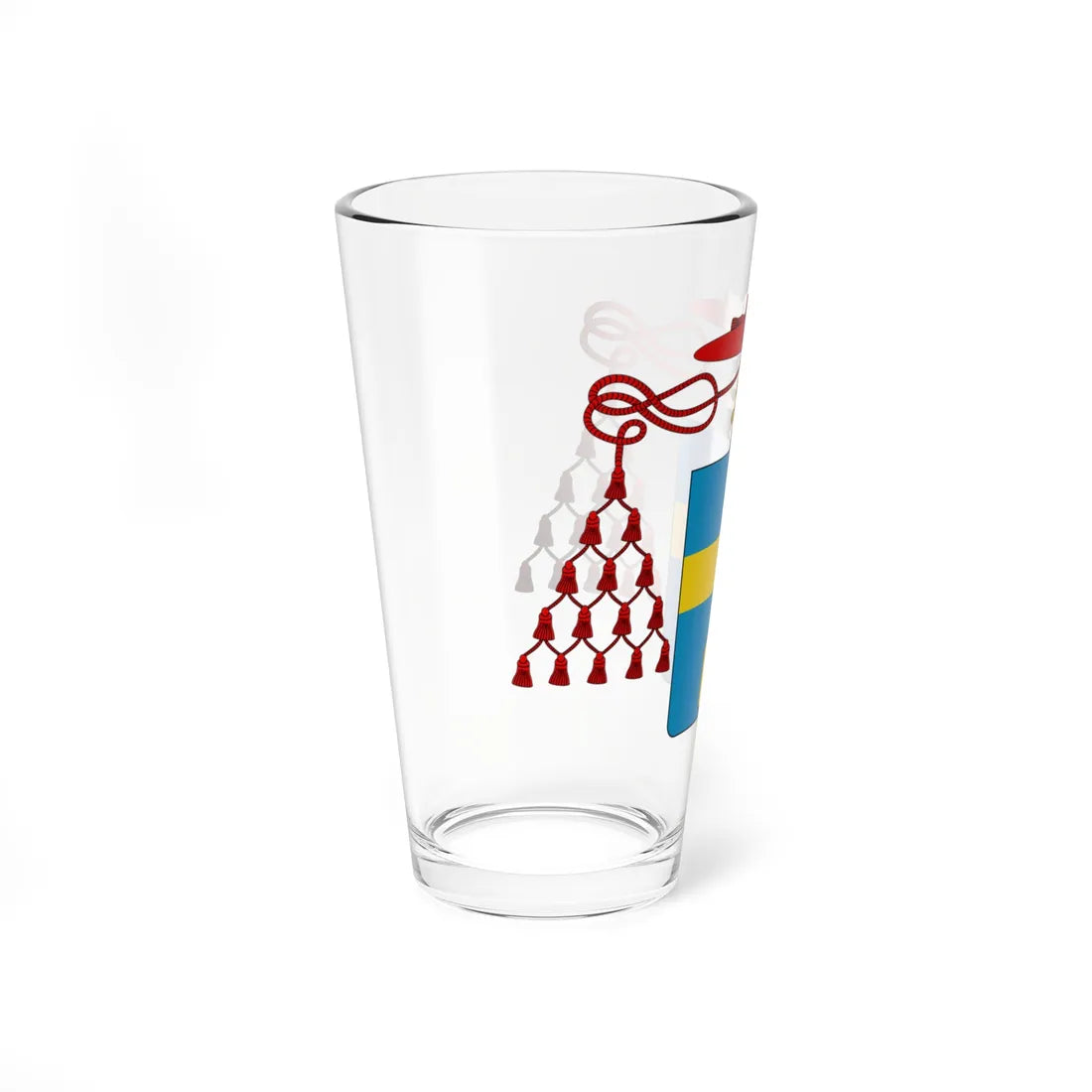Coat of arms cardinal Albani (Italy) (Coat of Arms) Pint Glass 16oz - Go Mug Yourself