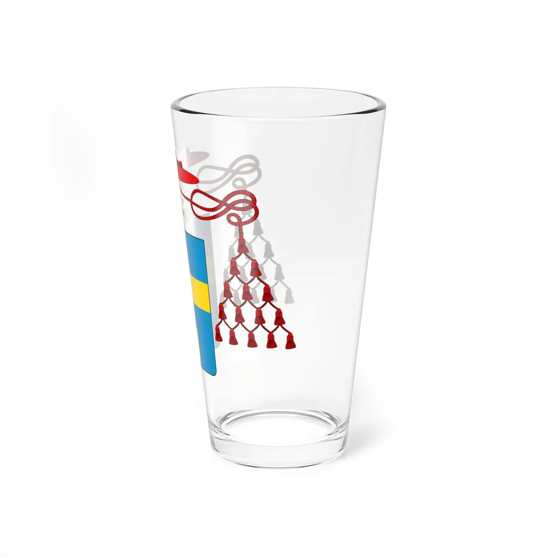Coat of arms cardinal Albani (Italy) (Coat of Arms) Pint Glass 16oz - Go Mug Yourself
