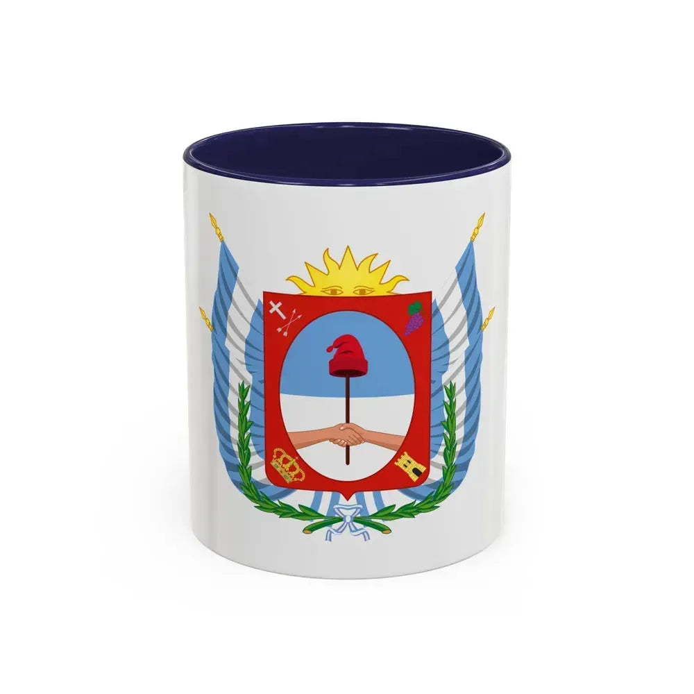 Coat of Arms Catamarca Argentina - Accent Coffee Mug 11oz Navy - Go Mug Yourself