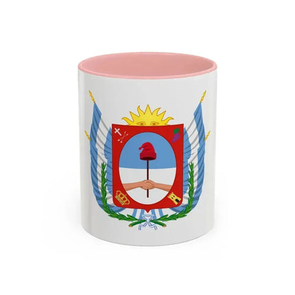 Coat of Arms Catamarca Argentina - Accent Coffee Mug 11oz Pink - Go Mug Yourself