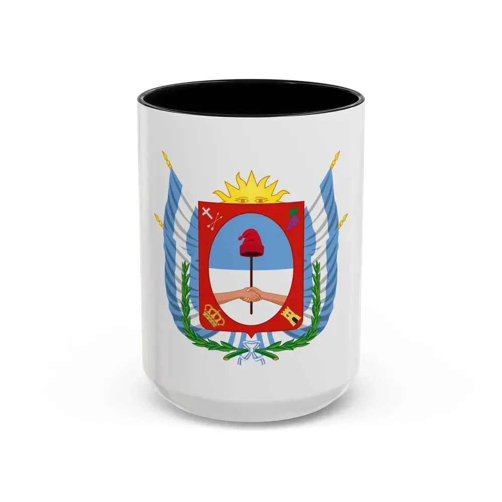 Coat of Arms Catamarca Argentina - Accent Coffee Mug 15oz Black - Go Mug Yourself