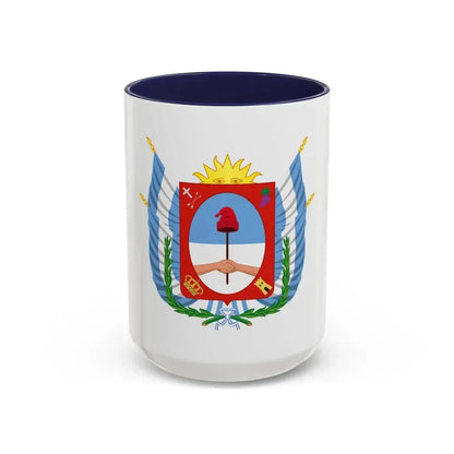 Coat of Arms Catamarca Argentina - Accent Coffee Mug 15oz Navy - Go Mug Yourself