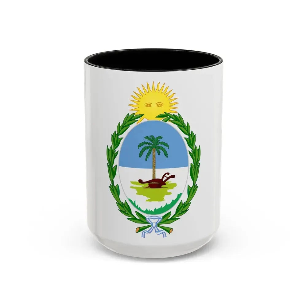 Coat of Arms Chaco Argentina - Accent Coffee Mug 15oz Black - Go Mug Yourself