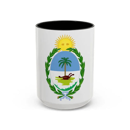 Coat of Arms Chaco Argentina - Accent Coffee Mug 15oz Black - Go Mug Yourself