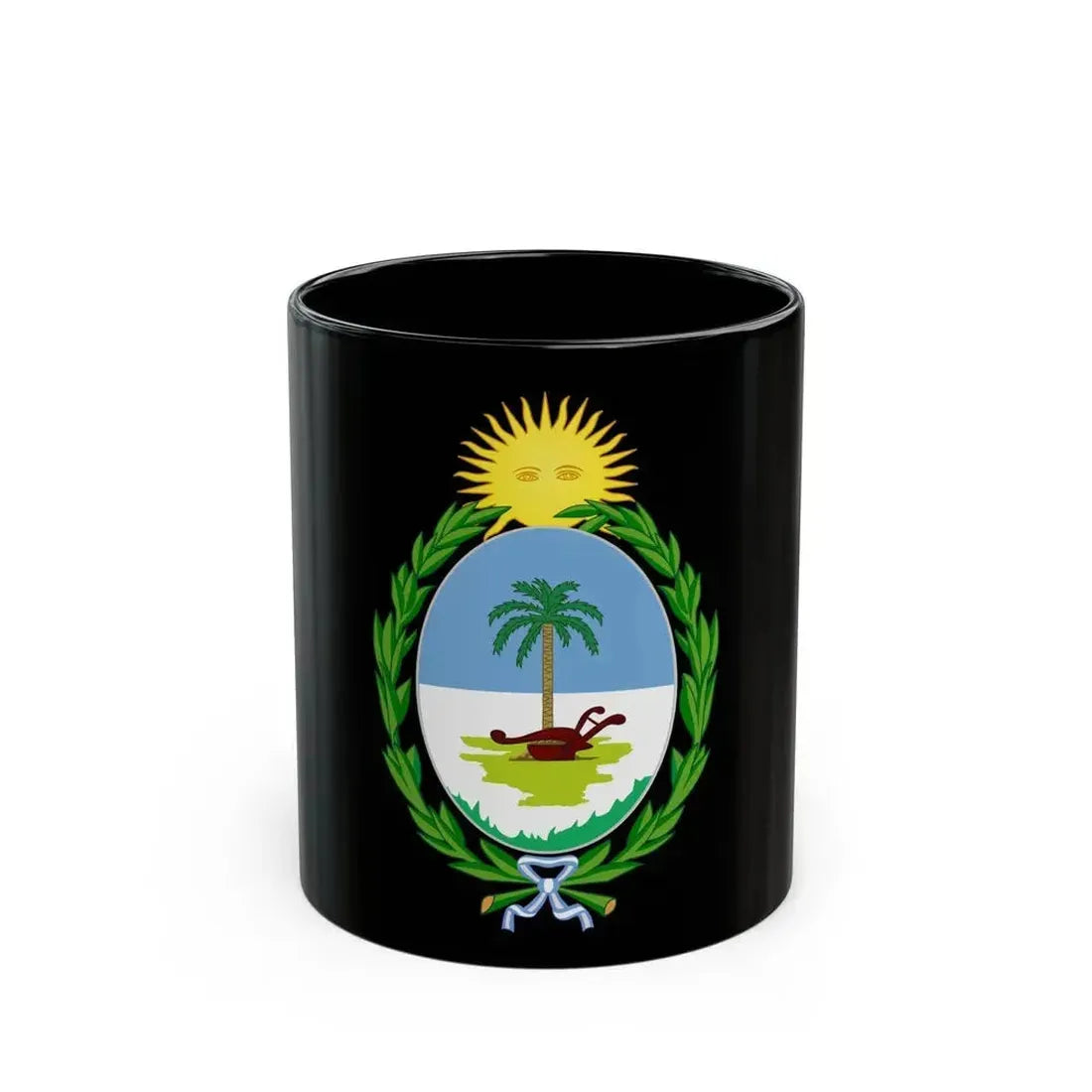 Coat of Arms Chaco Argentina - Black Coffee Mug 11oz - Go Mug Yourself