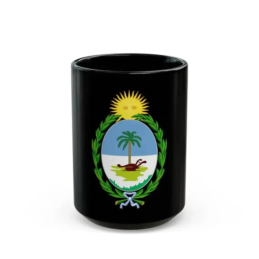Coat of Arms Chaco Argentina - Black Coffee Mug 15oz - Go Mug Yourself