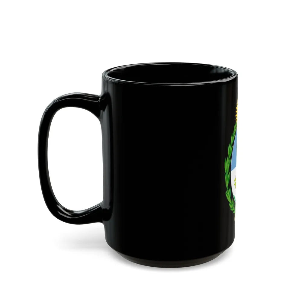 Coat of Arms Chaco Argentina - Black Coffee Mug-Go Mug Yourself