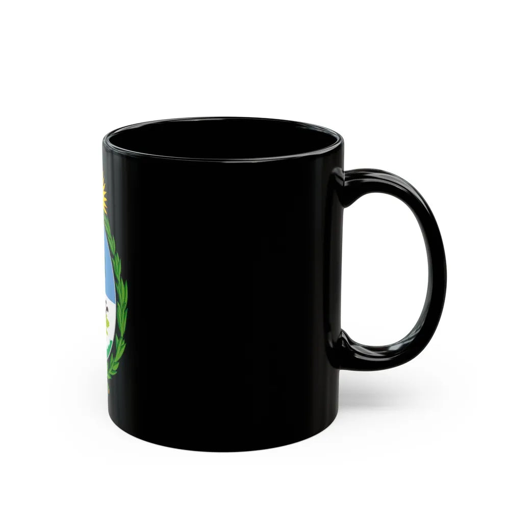 Coat of Arms Chaco Argentina - Black Coffee Mug-Go Mug Yourself