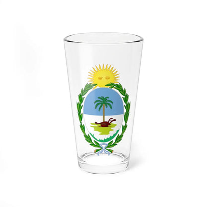 Coat of Arms Chaco Argentina - Pint Glass 16oz-16oz-Go Mug Yourself