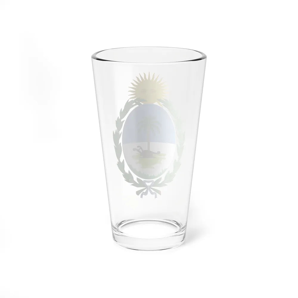 Coat of Arms Chaco Argentina - Pint Glass 16oz-Go Mug Yourself