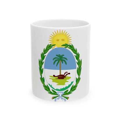 Coat of Arms Chaco Argentina - White Coffee Mug 11oz - Go Mug Yourself