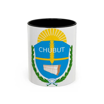 Coat of Arms Chubut Argentina - Accent Coffee Mug 11oz Black - Go Mug Yourself