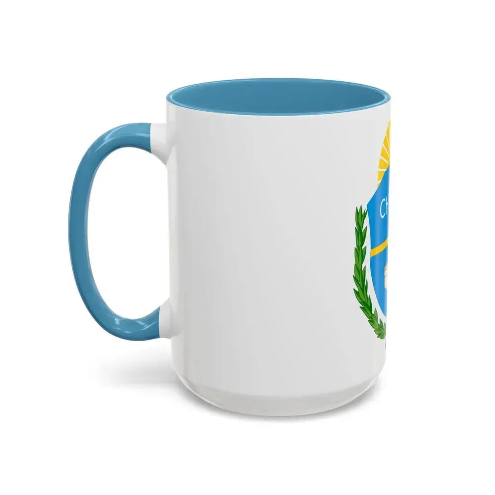 Coat of Arms Chubut Argentina - Accent Coffee Mug - Go Mug Yourself
