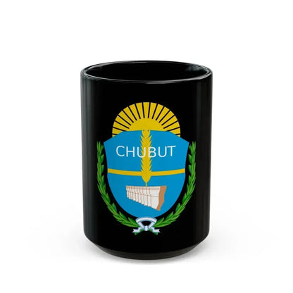 Coat of Arms Chubut Argentina - Black Coffee Mug 15oz - Go Mug Yourself