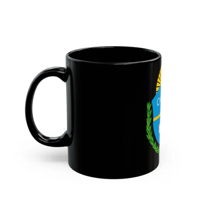 Coat of Arms Chubut Argentina - Black Coffee Mug-Go Mug Yourself