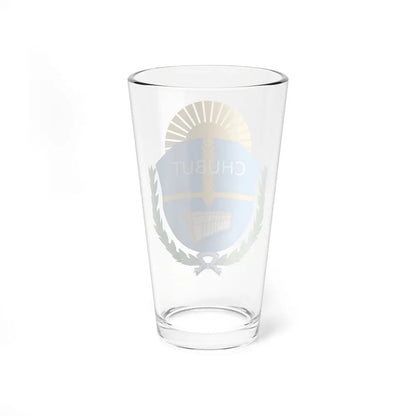 Coat of Arms Chubut Argentina - Pint Glass 16oz-Go Mug Yourself