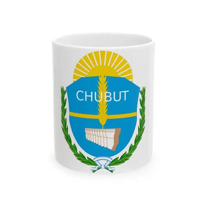 Coat of Arms Chubut Argentina - White Coffee Mug 11oz - Go Mug Yourself