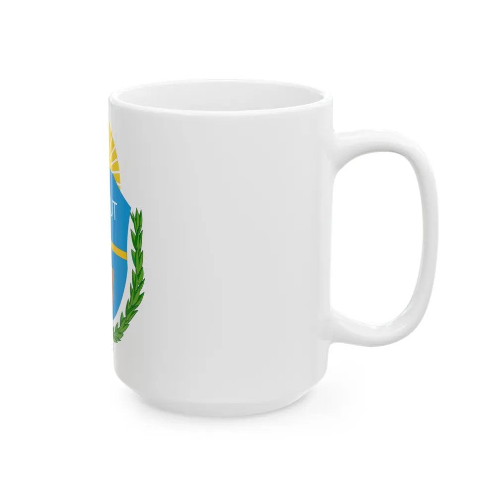 Coat of Arms Chubut Argentina - White Coffee Mug-Go Mug Yourself