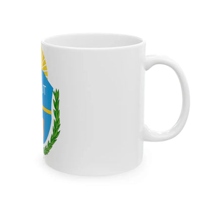 Coat of Arms Chubut Argentina - White Coffee Mug-Go Mug Yourself