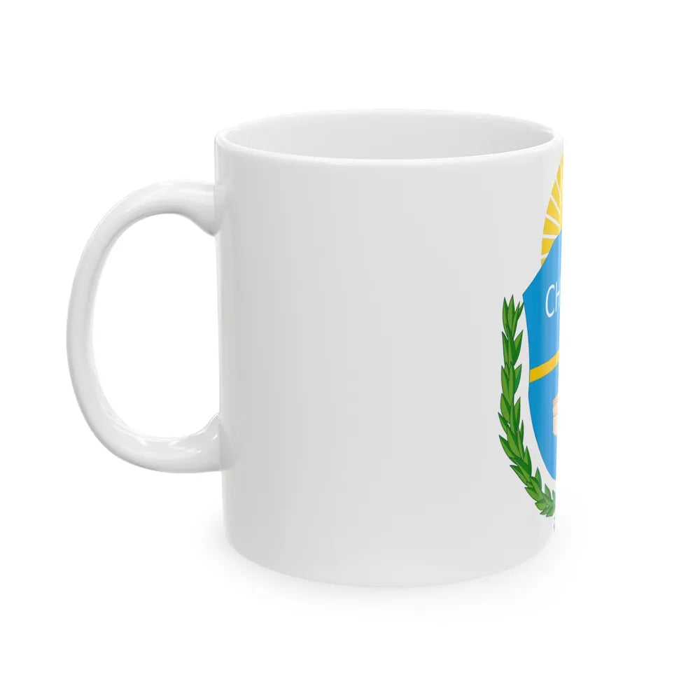 Coat of Arms Chubut Argentina - White Coffee Mug-Go Mug Yourself