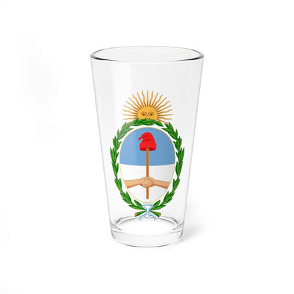 Coat of Arms Coat of arms of Argentina Argentina - Pint Glass 16oz-16oz-Go Mug Yourself