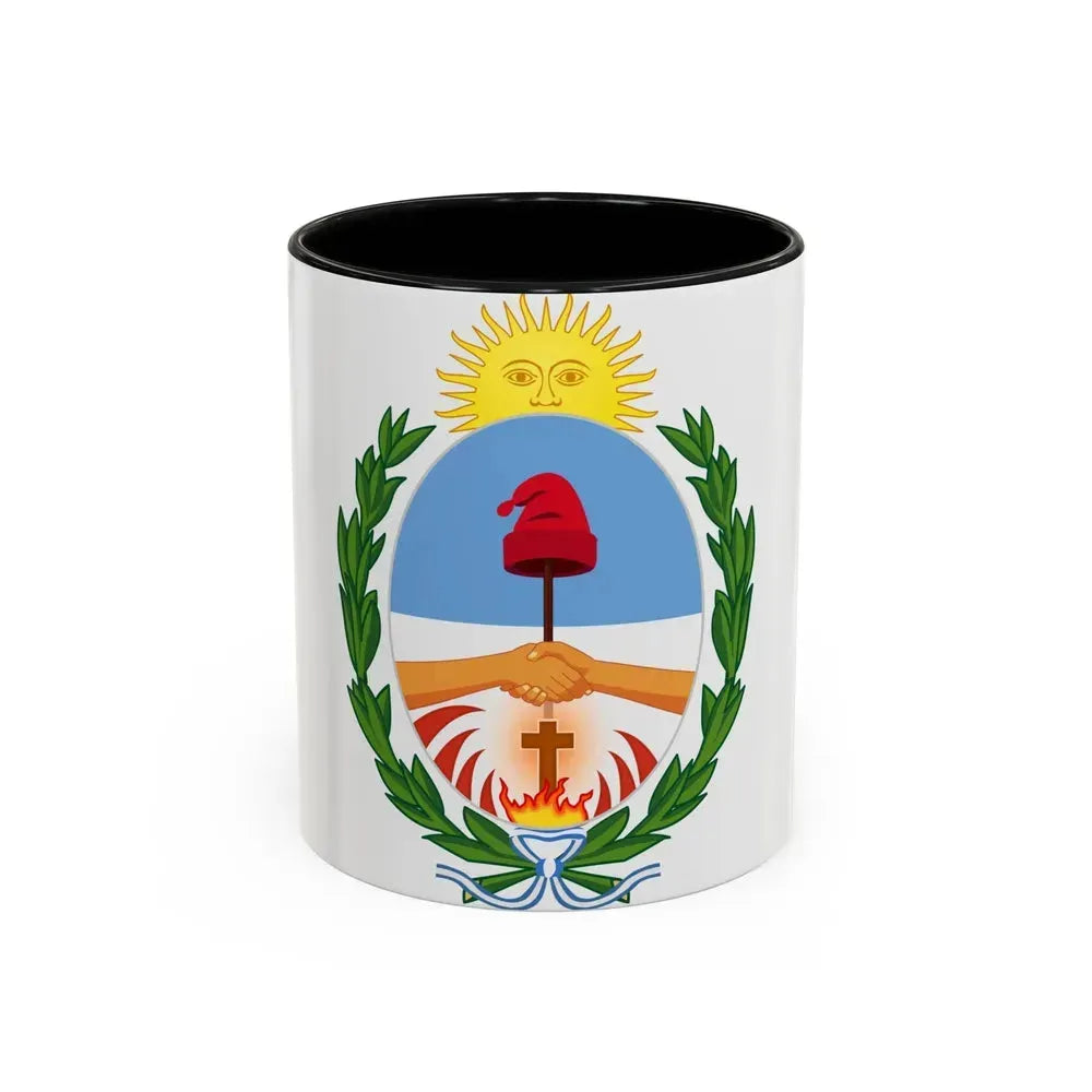 Coat of Arms Corrientes Argentina - Accent Coffee Mug 11oz Black - Go Mug Yourself