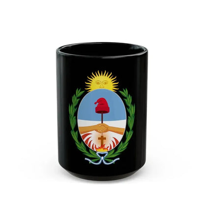 Coat of Arms Corrientes Argentina - Black Coffee Mug 15oz - Go Mug Yourself