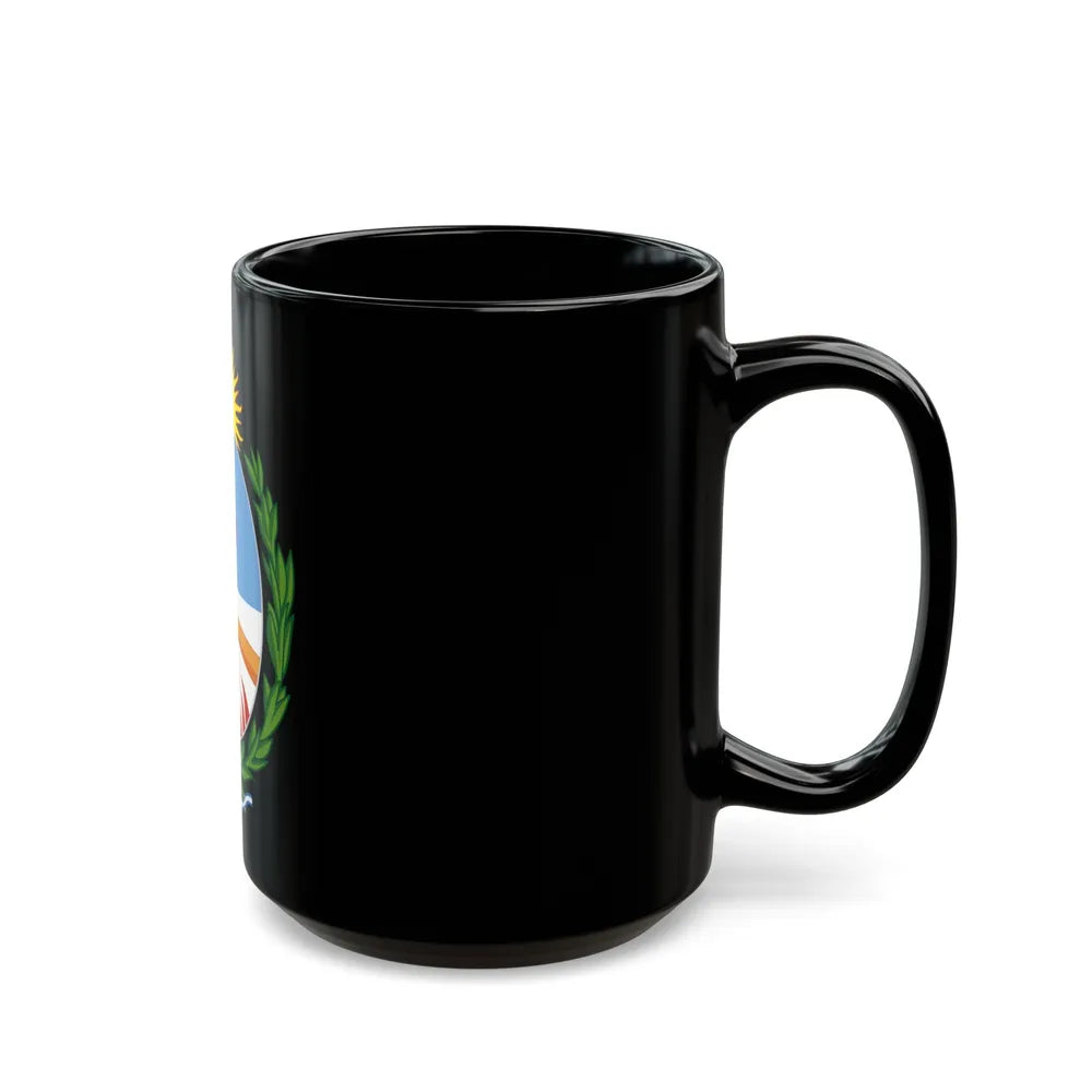 Coat of Arms Corrientes Argentina - Black Coffee Mug-Go Mug Yourself