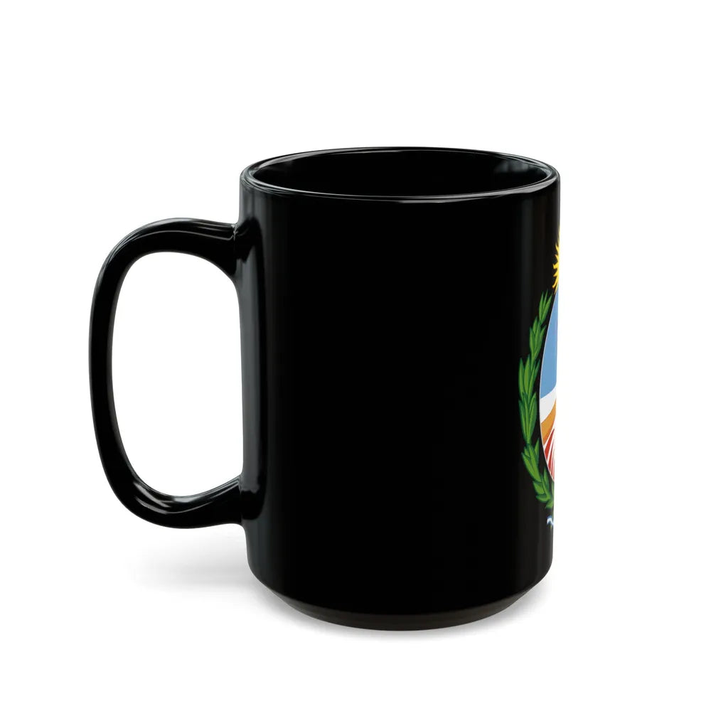 Coat of Arms Corrientes Argentina - Black Coffee Mug-Go Mug Yourself