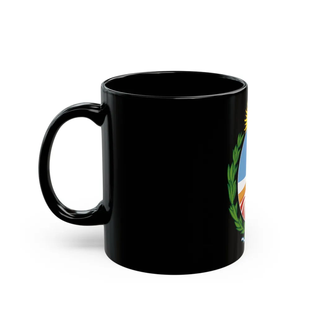 Coat of Arms Corrientes Argentina - Black Coffee Mug-Go Mug Yourself