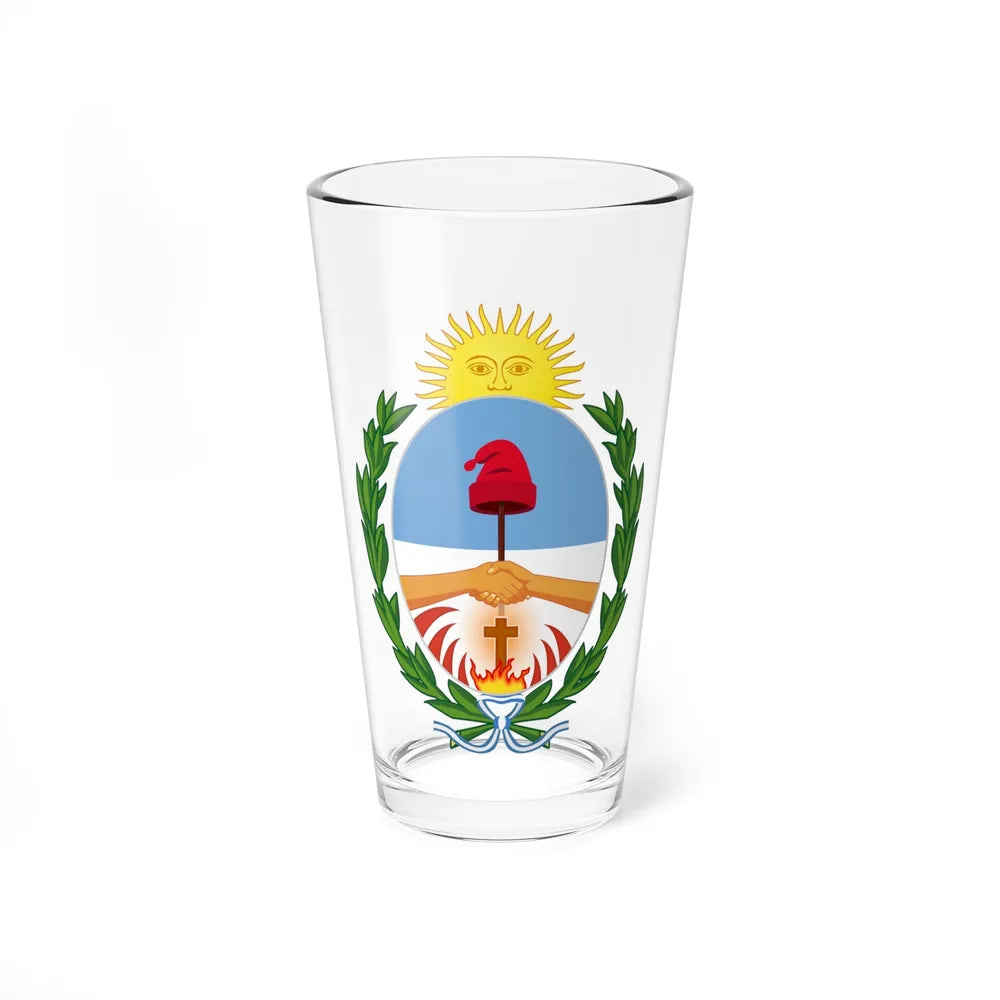 Coat of Arms Corrientes Argentina - Pint Glass 16oz-16oz-Go Mug Yourself