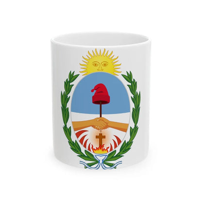 Coat of Arms Corrientes Argentina - White Coffee Mug-11oz-Go Mug Yourself