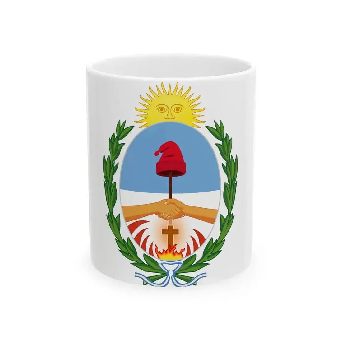 Coat of Arms Corrientes Argentina - White Coffee Mug 11oz - Go Mug Yourself