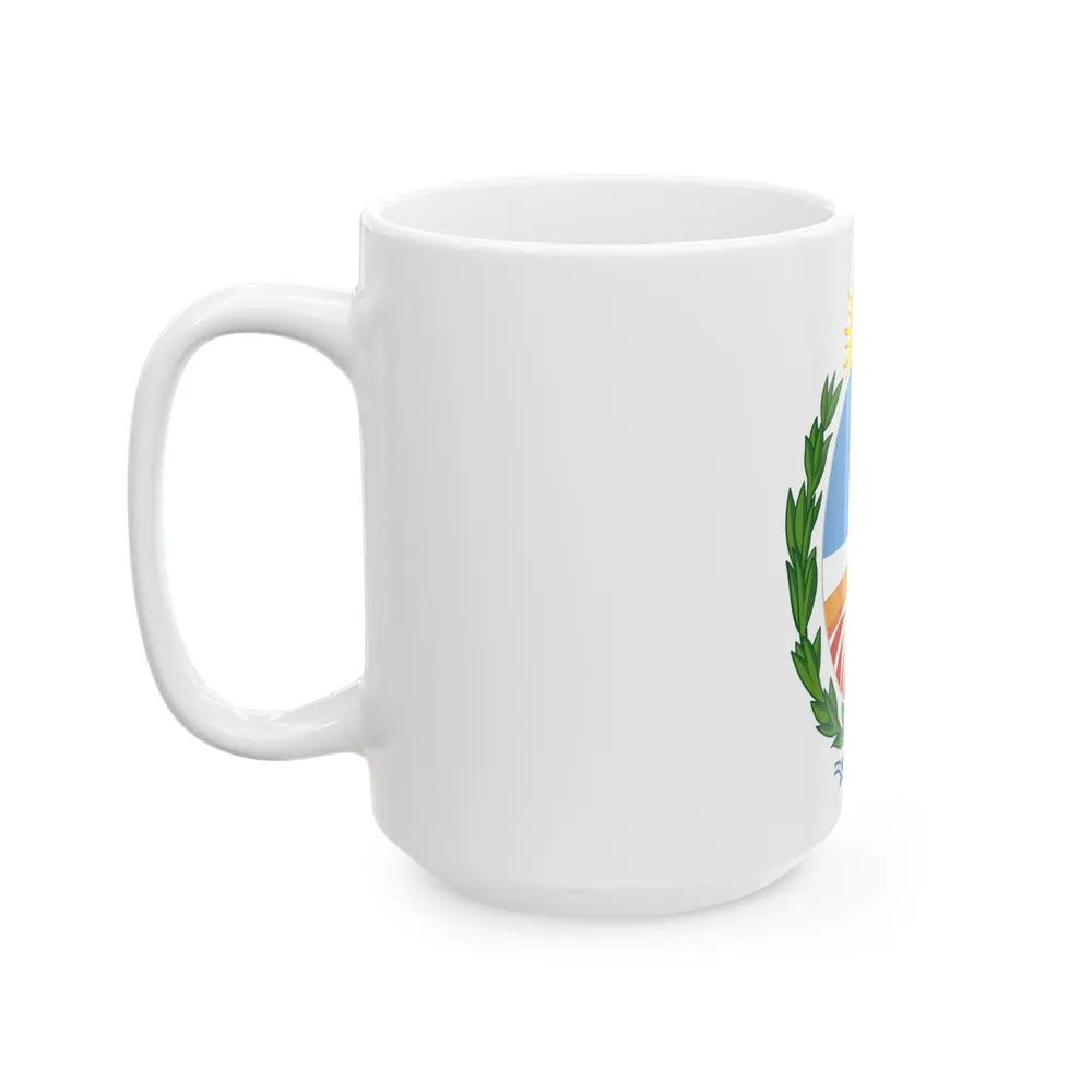 Coat of Arms Corrientes Argentina - White Coffee Mug-Go Mug Yourself