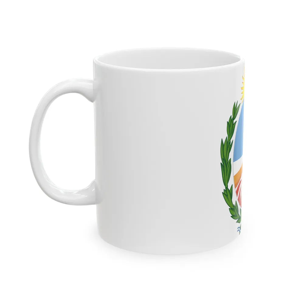 Coat of Arms Corrientes Argentina - White Coffee Mug-Go Mug Yourself