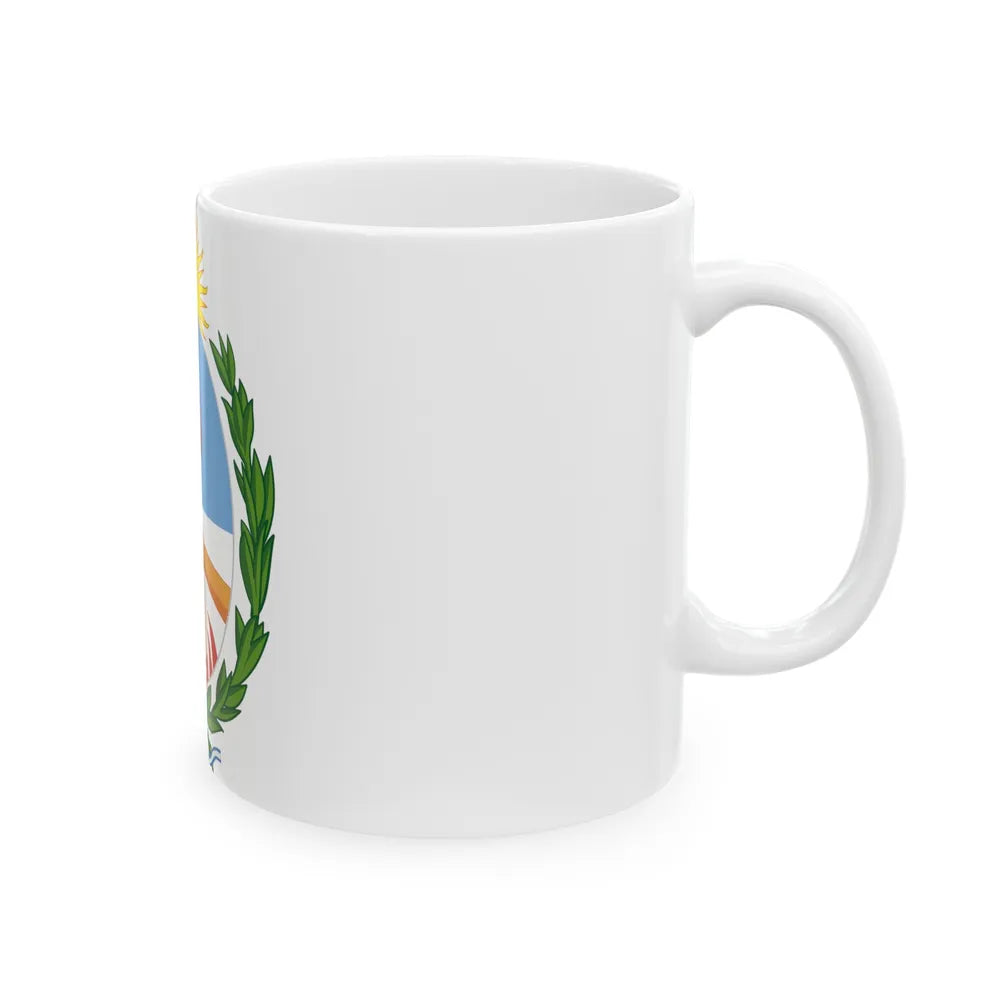 Coat of Arms Corrientes Argentina - White Coffee Mug-Go Mug Yourself