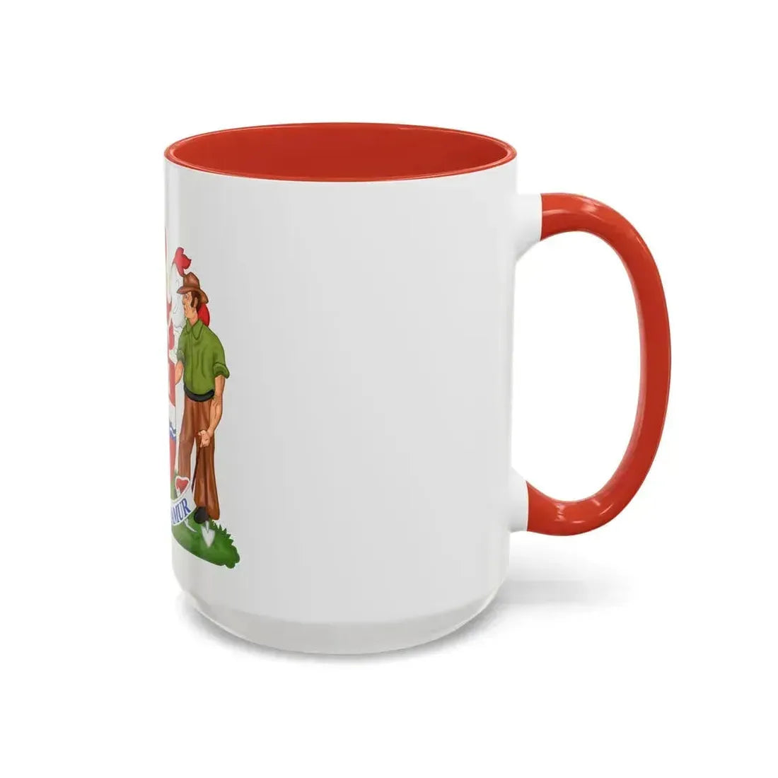 Coat of Arms Darwin Australia - Accent Coffee Mug - Go Mug Yourself