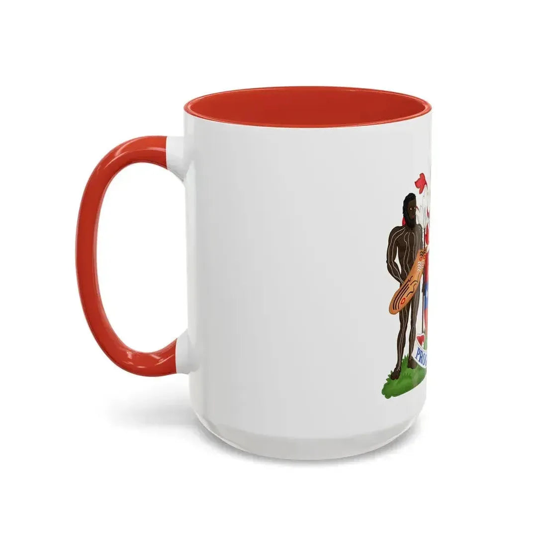 Coat of Arms Darwin Australia - Accent Coffee Mug - Go Mug Yourself
