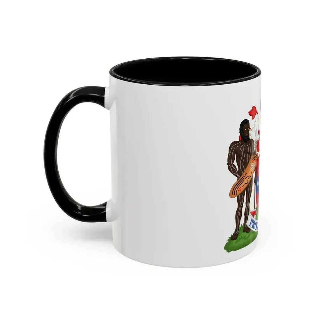 Coat of Arms Darwin Australia - Accent Coffee Mug - Go Mug Yourself
